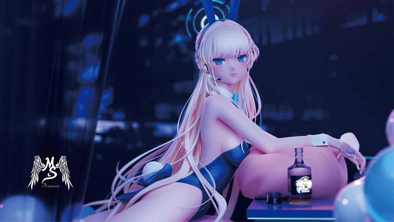 MsDreamm 蔚蓝档案 飞鸟马时兔女郎（图ZMzU4Nzc1MzI4） - 人物/生物 - 站酷设计师MsDreamm原创素材 - 站酷ZCOOL