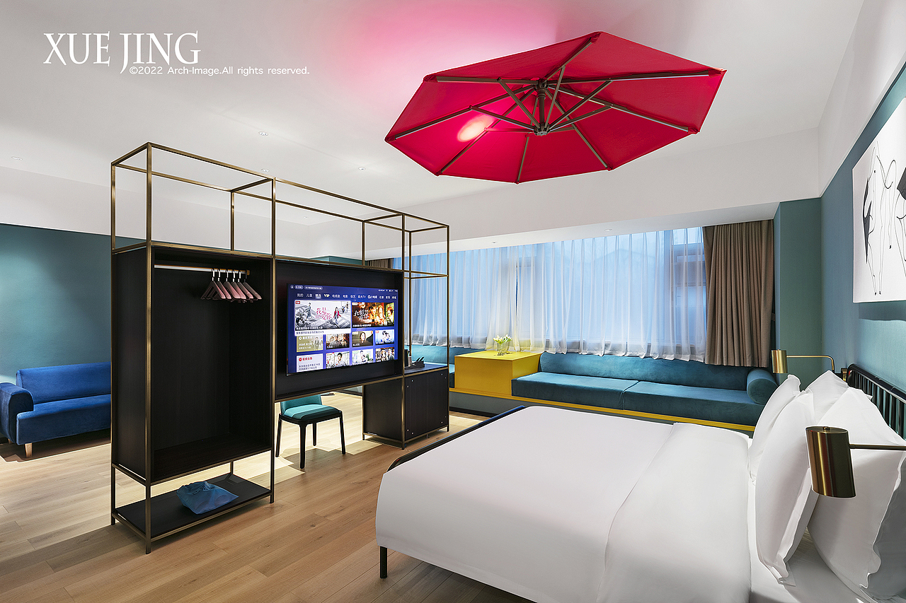 喜鹊愉家酒店信阳店（图ZMzMxMDEyMjc2） - 环境/建筑摄影 - 站酷设计师安静造图原创素材 - 站酷ZCOOL