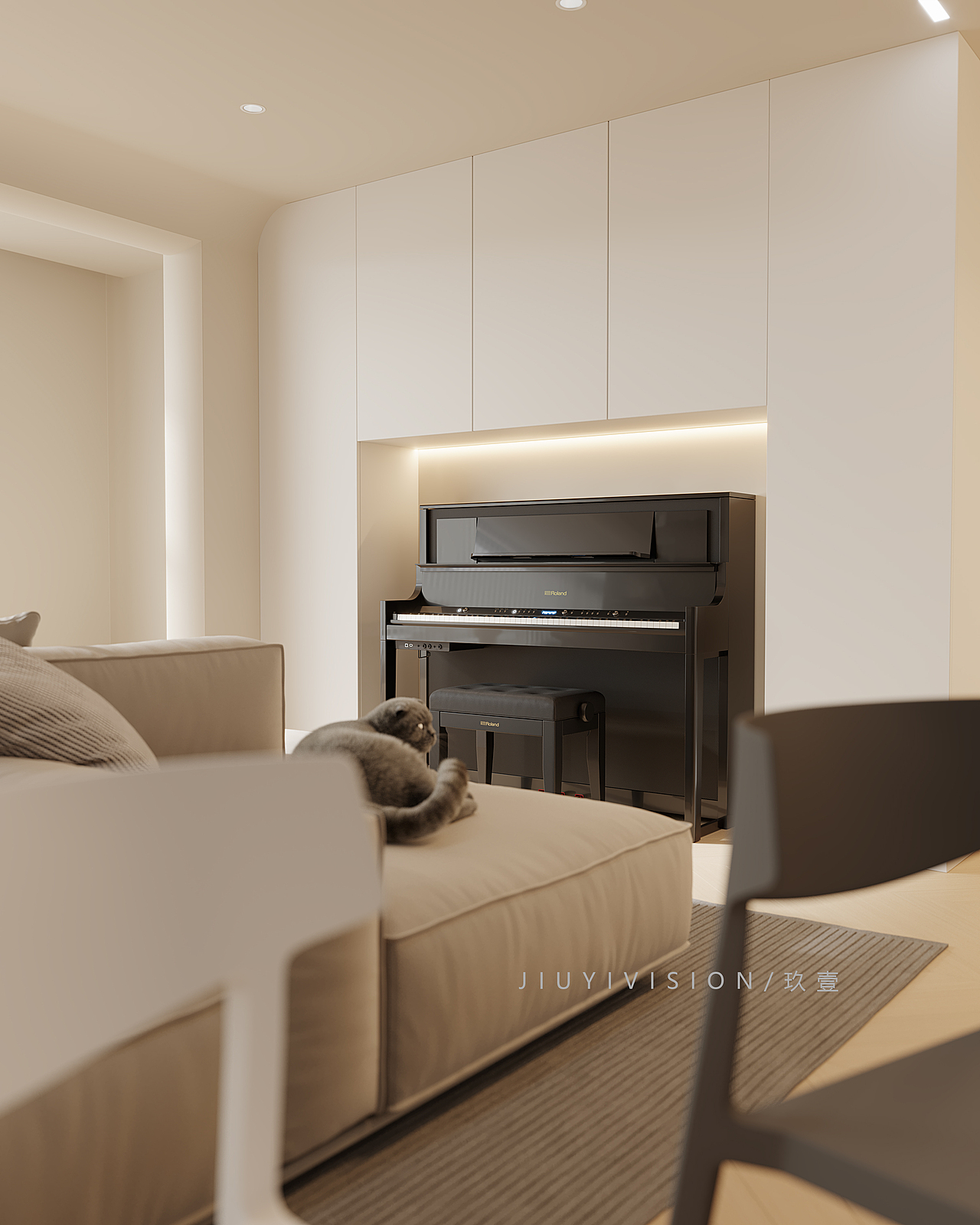 一个客餐厅（图ZMzEwOTE1MTgw） - 家装设计 - 站酷设计师玖壹空间原创素材 - 站酷ZCOOL