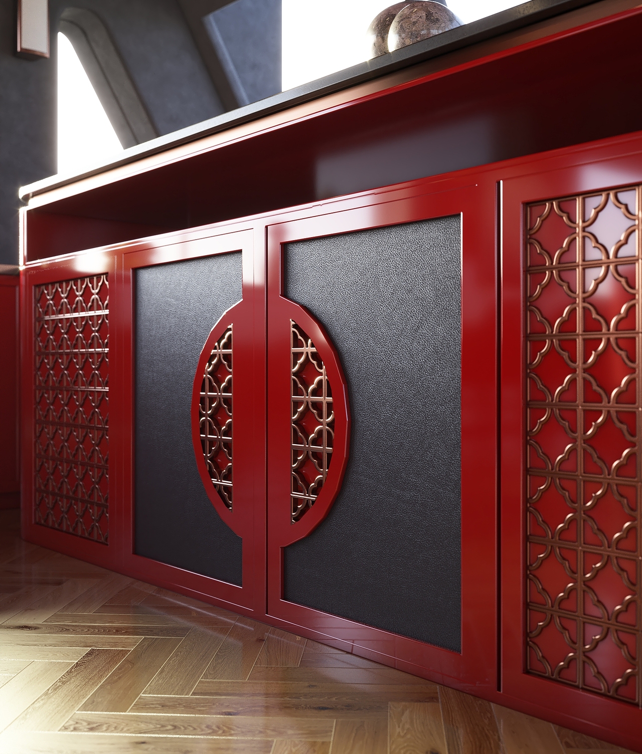 游艇室内效果图