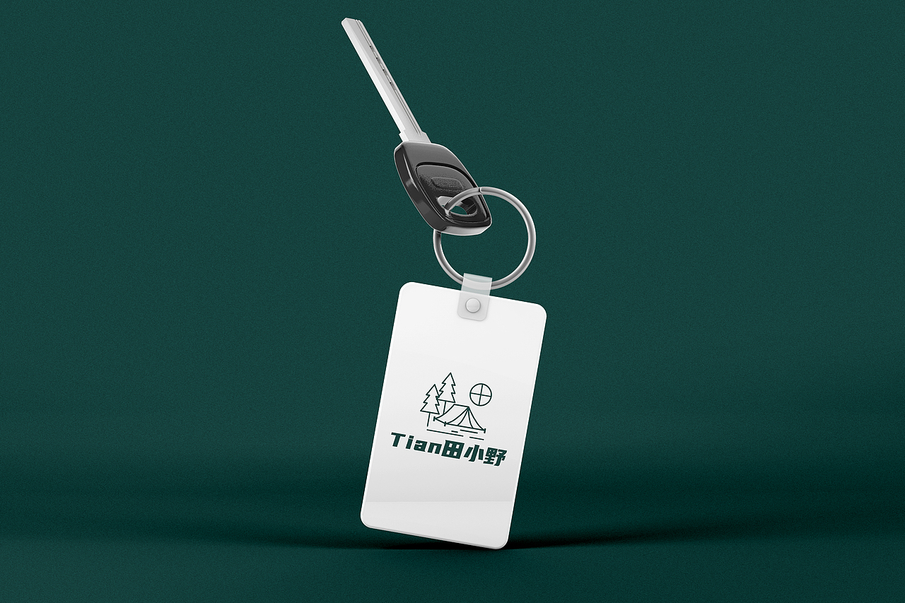 露营景区景点营地标志招牌logo设计