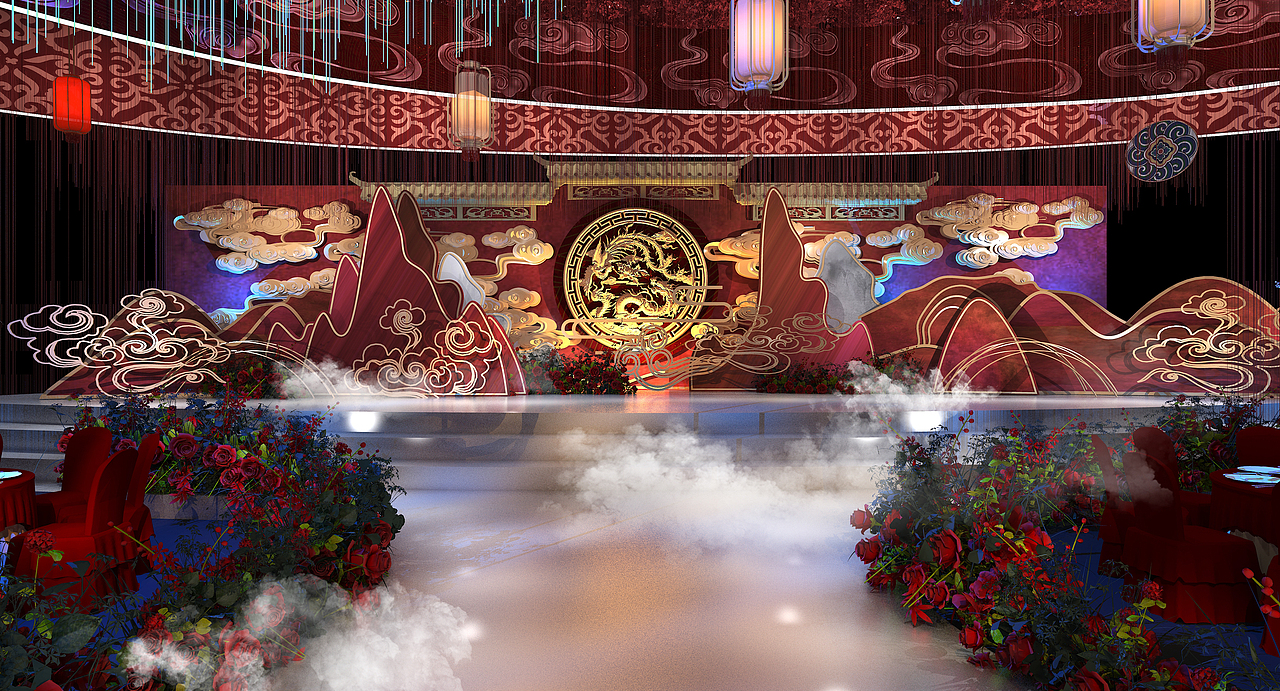 诸思玛计 | 张艺扬舞美设计宴会设计平面设计