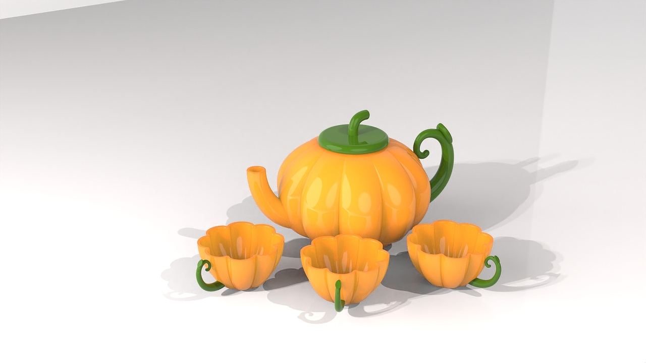 南瓜壶（图ZMzA1NTA2MDM2） - 生活用品 - 站酷设计师冰锋箭雨原创素材 - 站酷ZCOOL