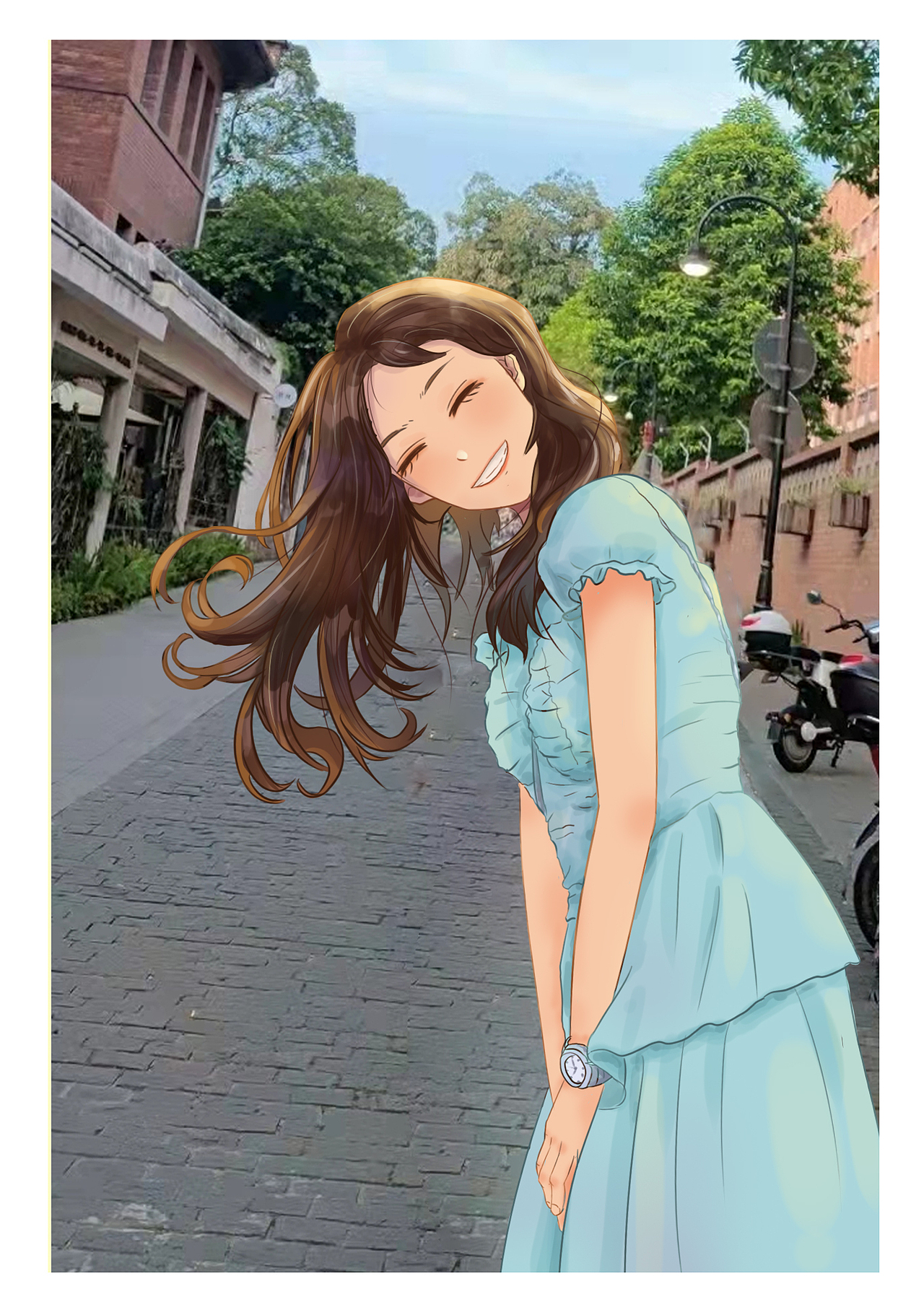 照片转插画（图ZMzA0MTk2OTAw） - 创作习作 - 站酷设计师小林号困原创素材 - 站酷ZCOOL