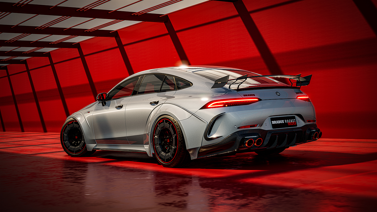奔驰GT63s Brabus Rocket 900（图ZMzM1MzY1MzMy） - 机械/交通 - 站酷设计师ShawnHu001原创素材 - 站酷ZCOOL