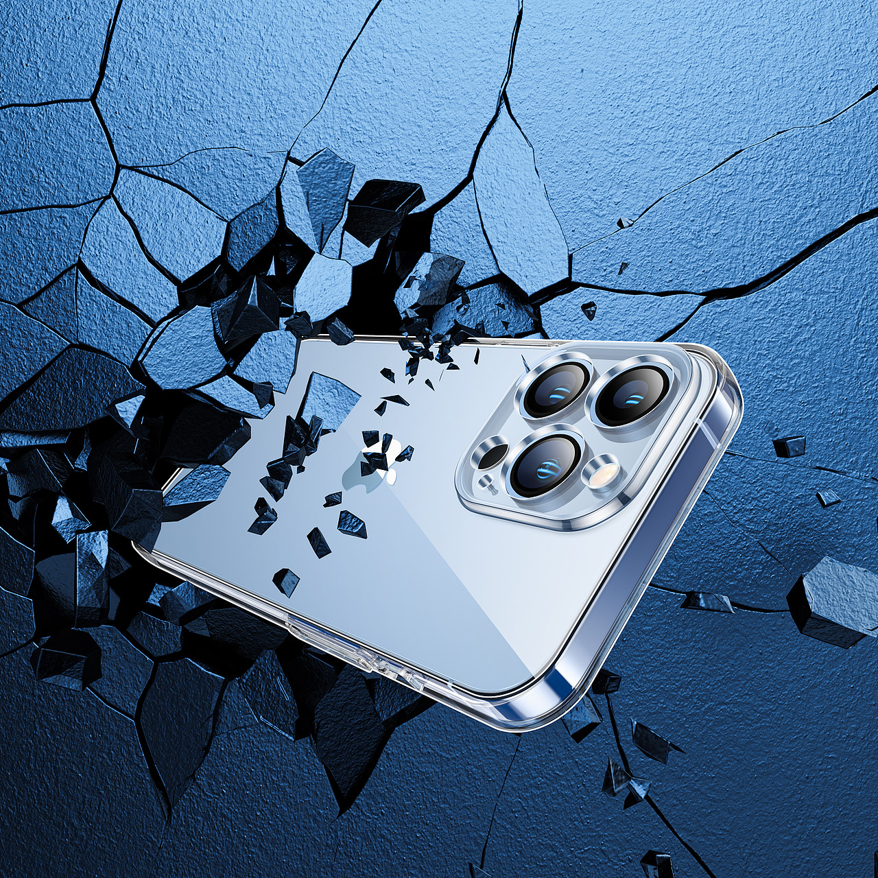 【Keyshot—苹果13Pro透明壳-Q1】 Render（图ZMzI3NjA2MTEy） - 产品 - 站酷设计师月京舞梨原创素材 - 站酷ZCOOL