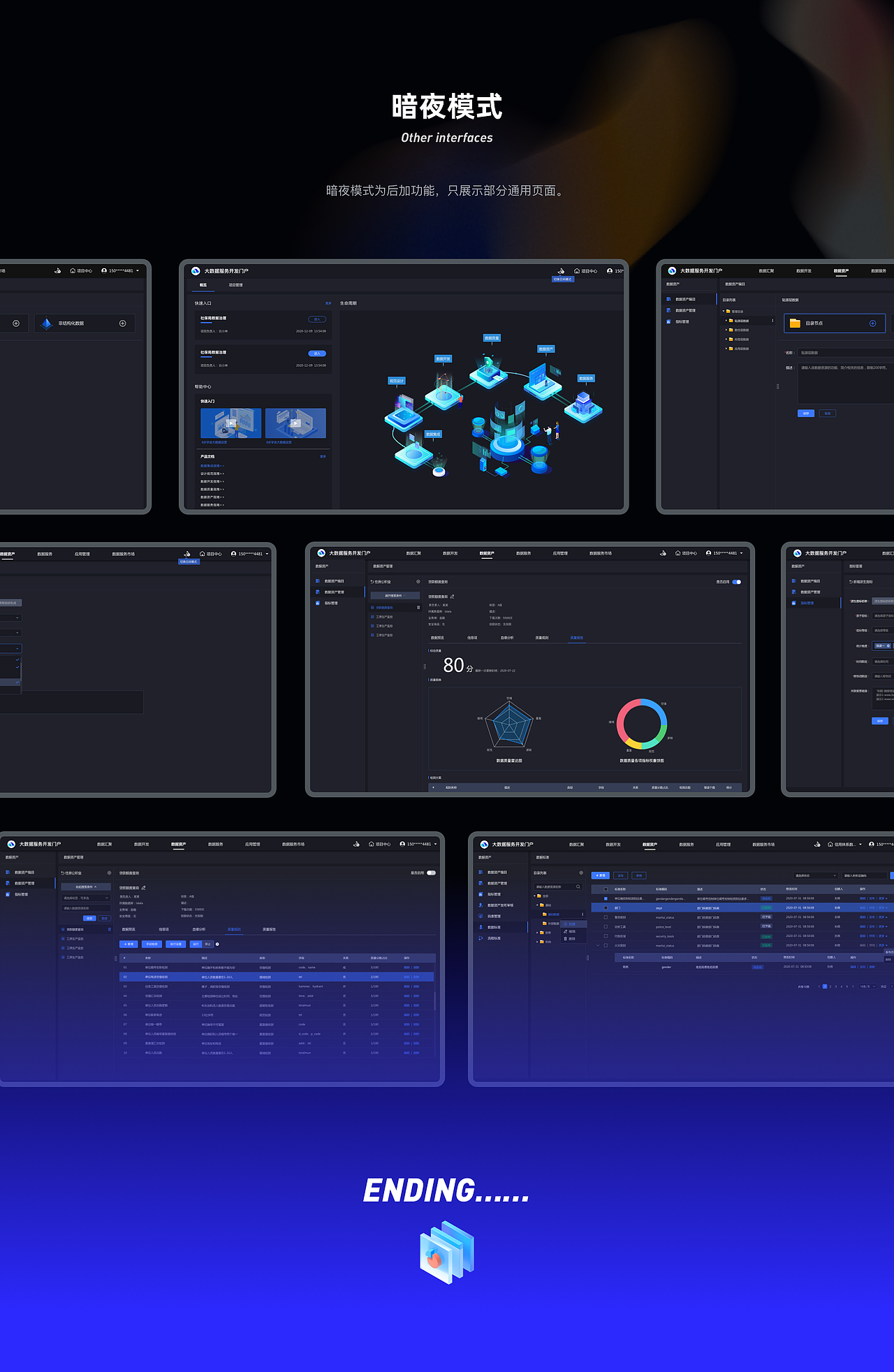 数据中台saas数据处理分析平台（图ZMzUxMTIyNTQ4） - 其他UI - 站酷设计师blackpearl02原创素材 - 站酷ZCOOL