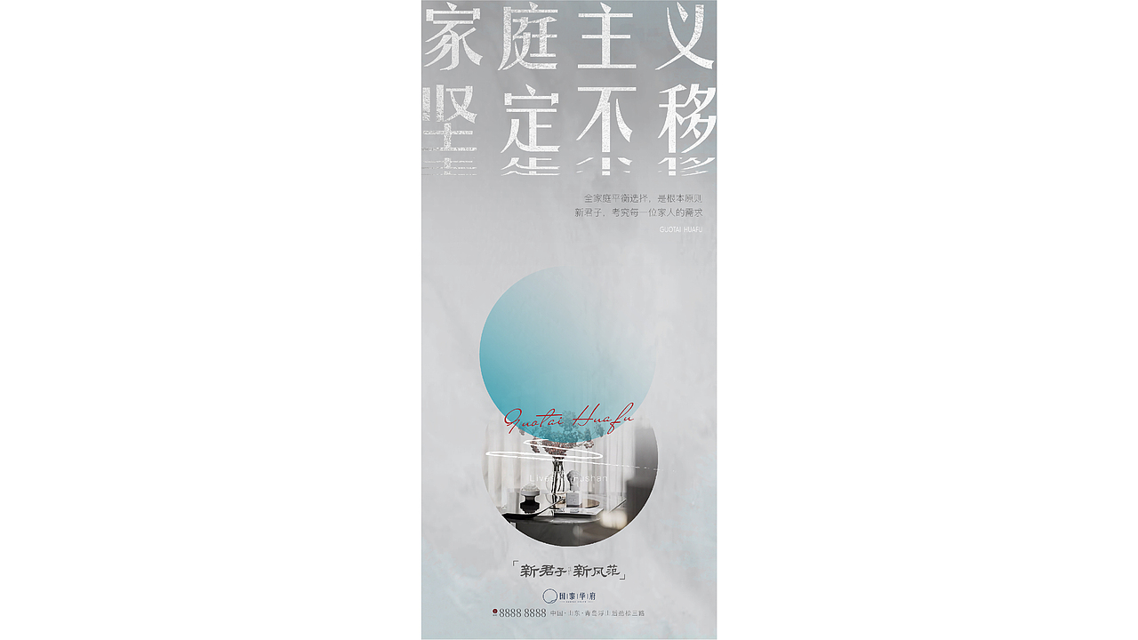 国泰华府 品牌vi视觉体系 logo设计 主KV设计 海报设计