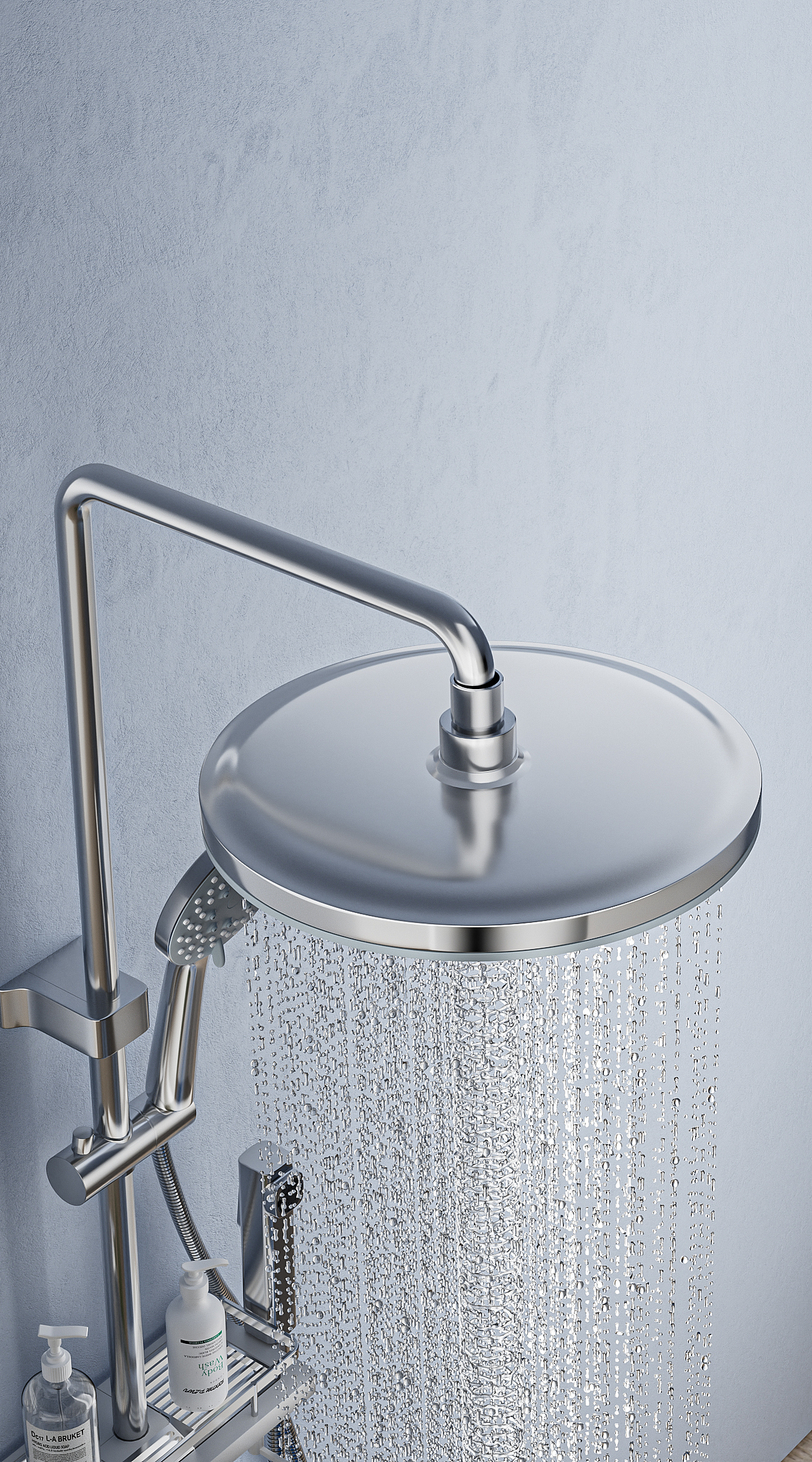 不锈钢花洒/浴室花洒/淋浴花洒