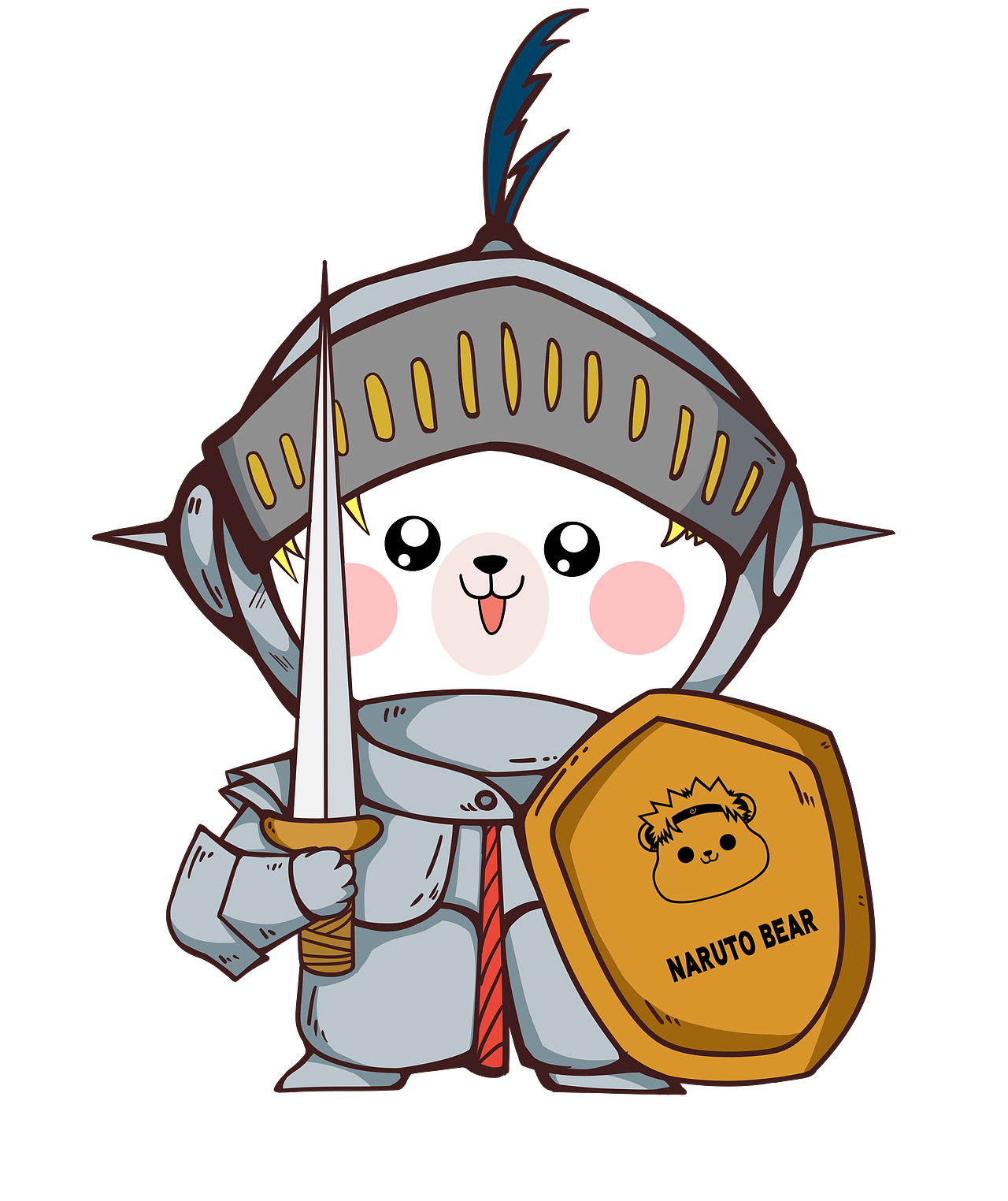 火影熊童装服装印花设计