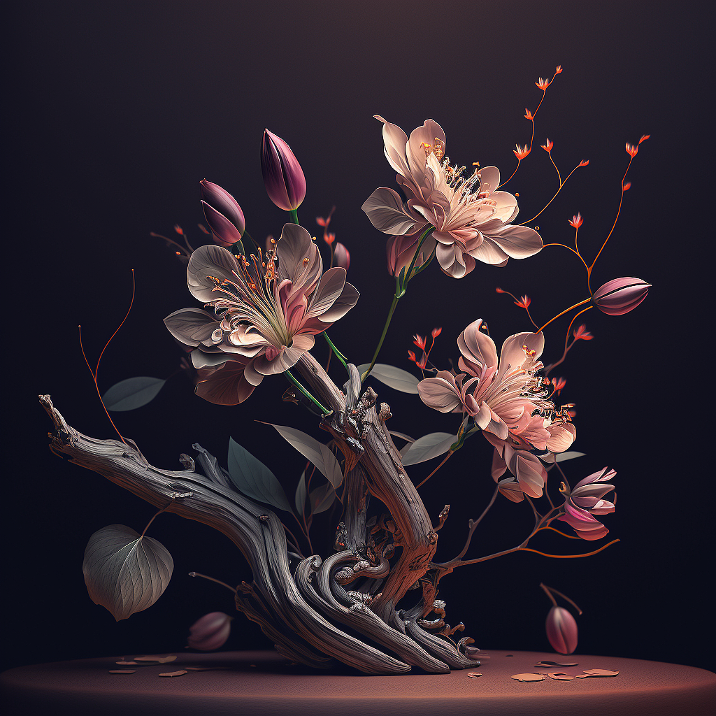 花园里的花，艳丽无比