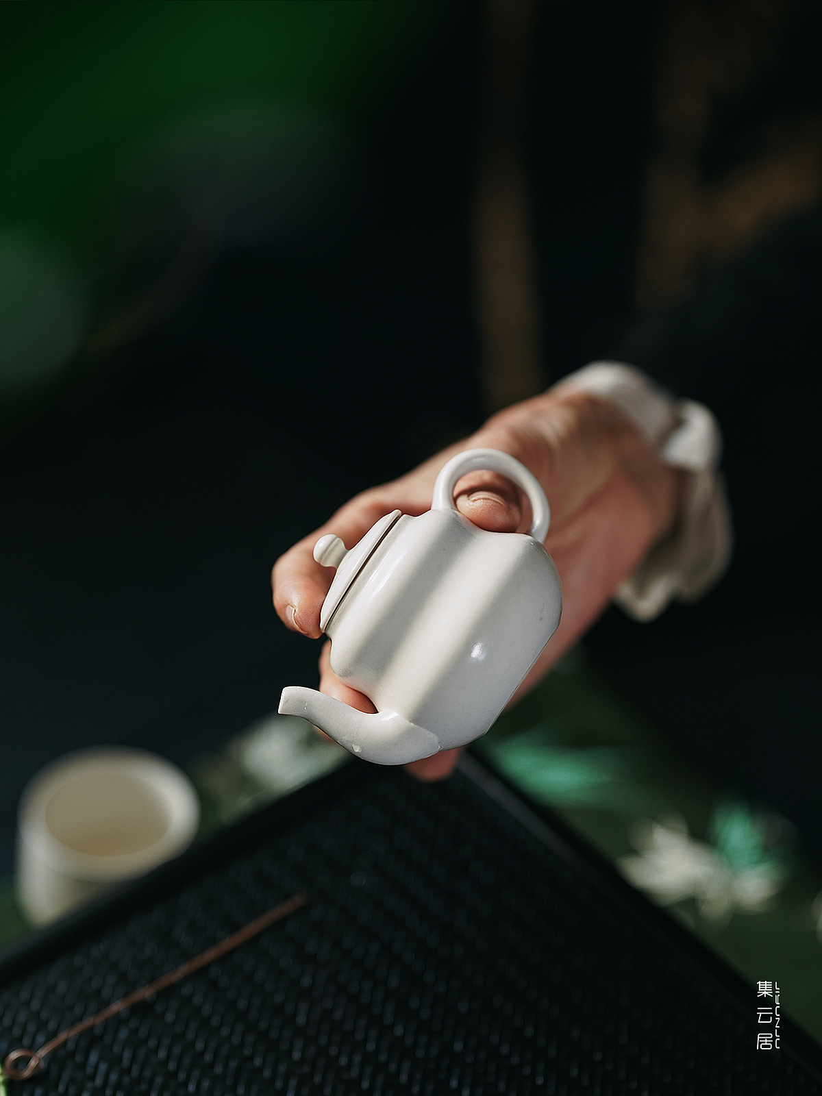 粉引·白·壶·杯