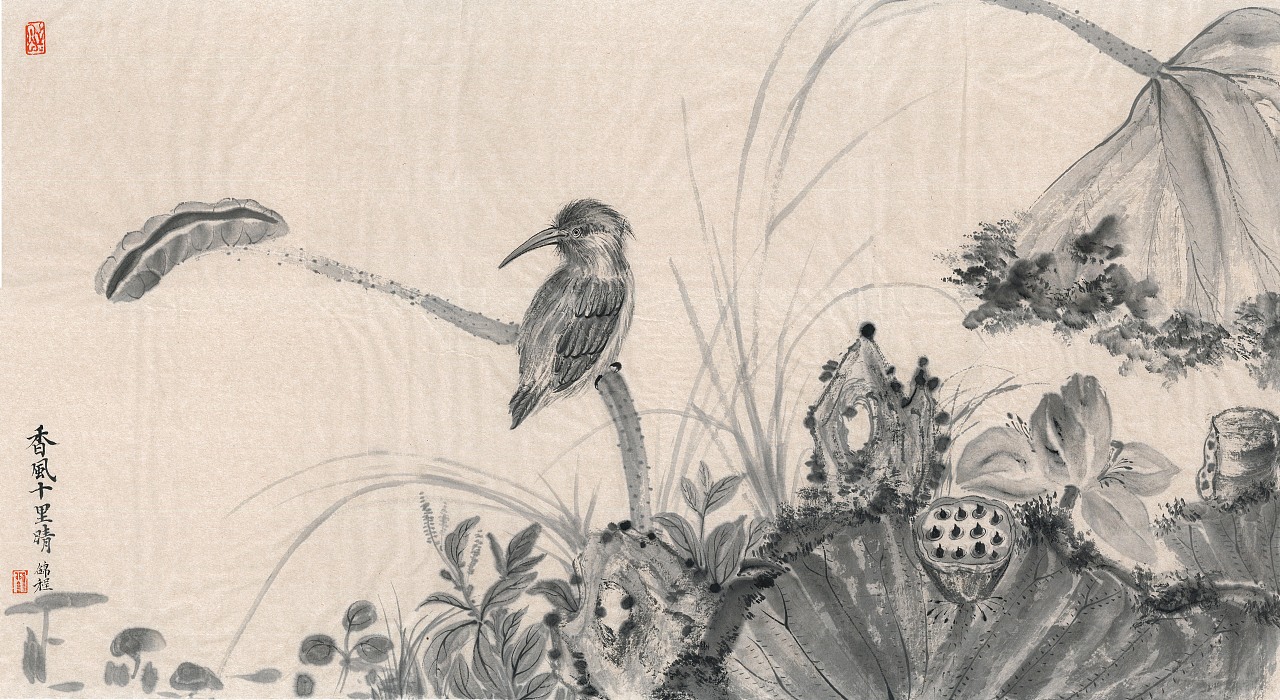 最近的一些手绘国画（图ZMzUwNjEyMTIw） - 绘画 - 站酷设计师九四无影无踪原创素材 - 站酷ZCOOL