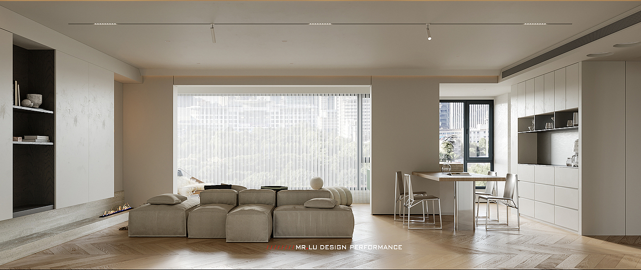 现代极简风格效果图表现