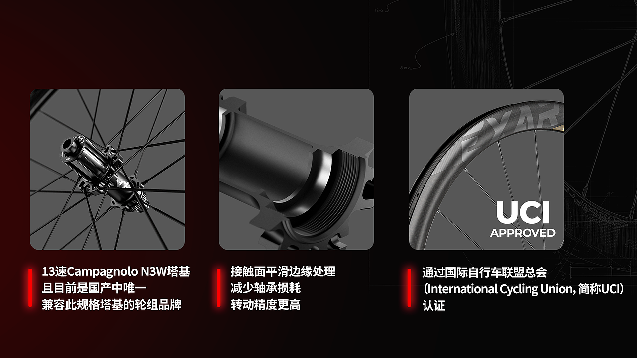 产品发布会Keynote——高端碳纤维轮组发布活动