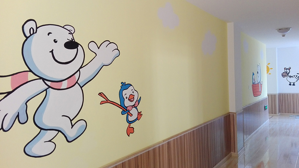 青岛海信临安府幼儿园卡通彩绘（图ZMzA2MTU0NDQ4） - 艺术插画 - 站酷设计师索图雕塑原创素材 - 站酷ZCOOL