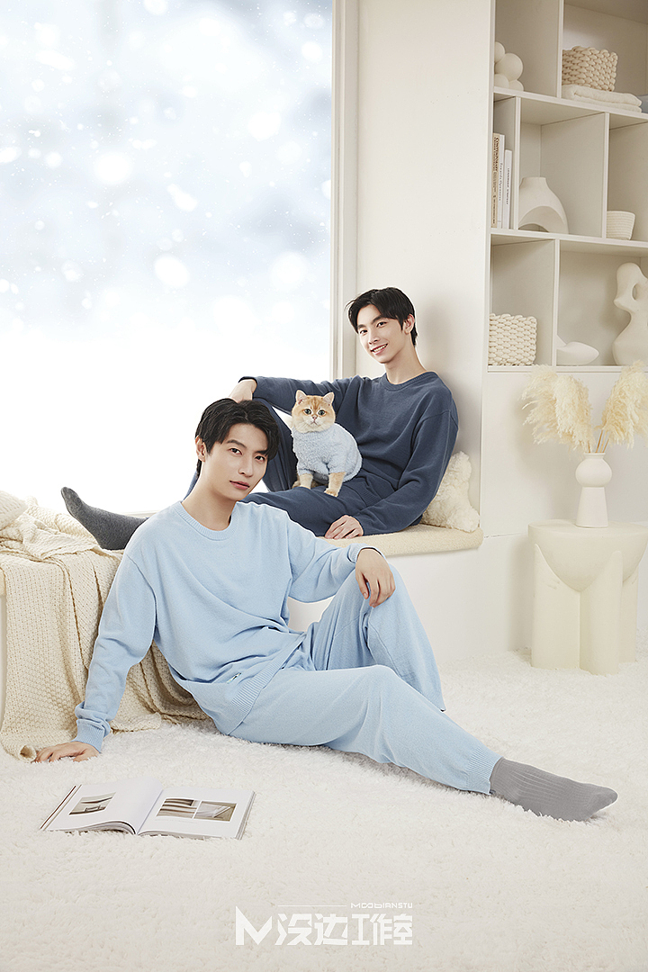 家居服摄影|海澜之家秋冬KV拍摄