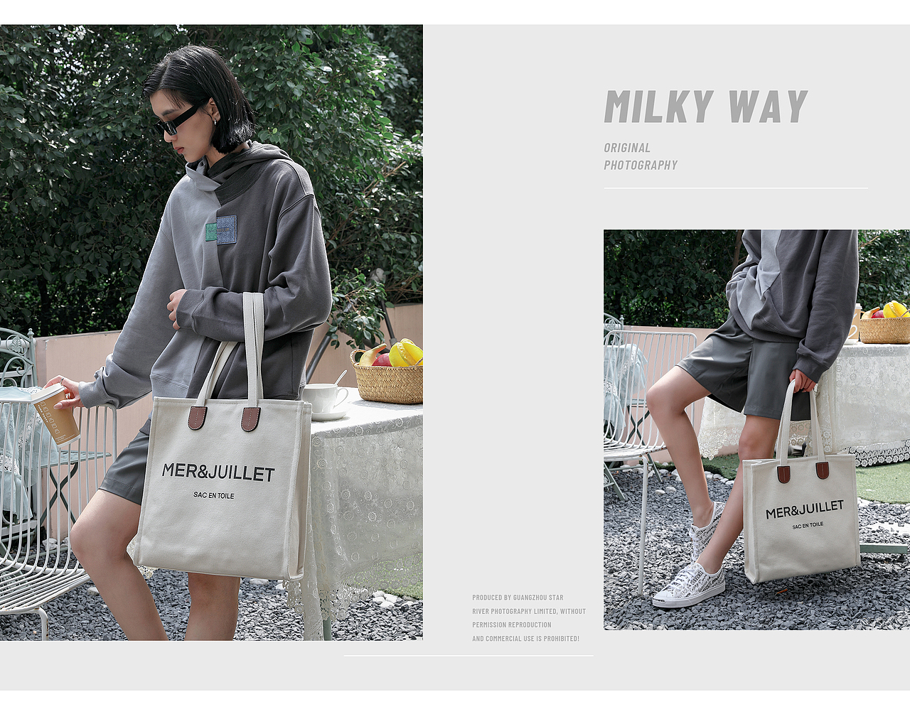 模特拍攝 I 女包攝影 帆布包攝影丨星河攝影（圖ZMzYzODI1NDAw） - 產(chǎn)品攝影 - 站酷設(shè)計師廣州星河攝影原創(chuàng)素材 - 站酷ZCOOL