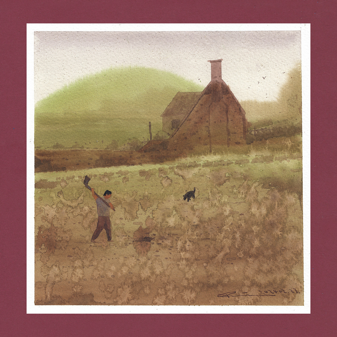 『画本系列』我的第51-53本画本-一人一狗的生活游记（图ZMzYzMzkyNTUy） - 绘画 - 站酷设计师画画的陈一丘原创素材 - 站酷ZCOOL