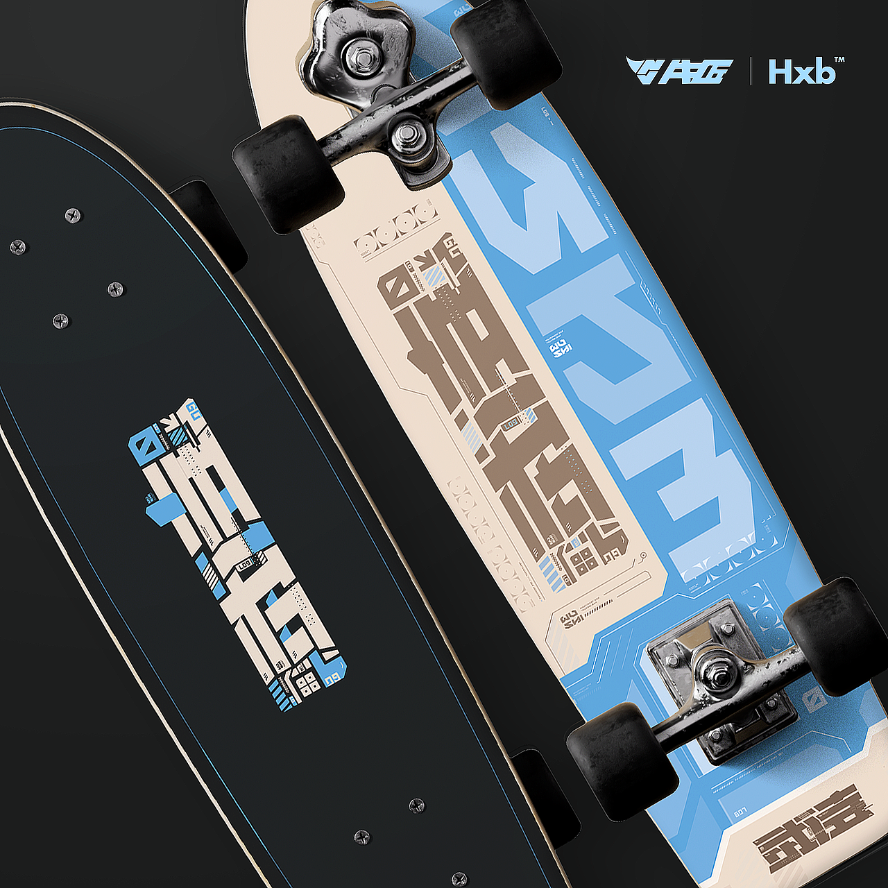 潮机械-武侍——牛匠陆冲板插画设计大赛