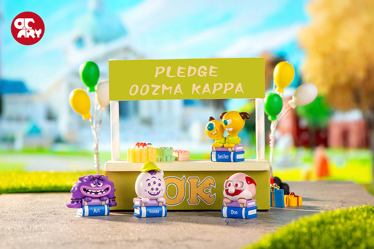 MGL TOYS 怪兽大学迷你豆拍摄