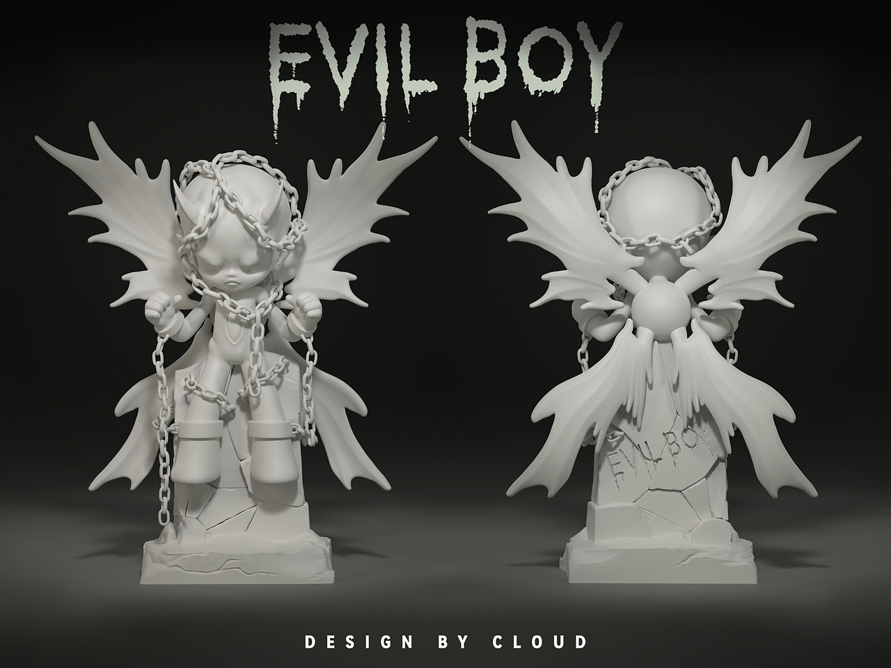 EVIL BOY 实物开发潮玩设计（图ZMzYyNzQzNDk2） - 人物/生物 - 站酷设计师宋烦原创素材 - 站酷ZCOOL