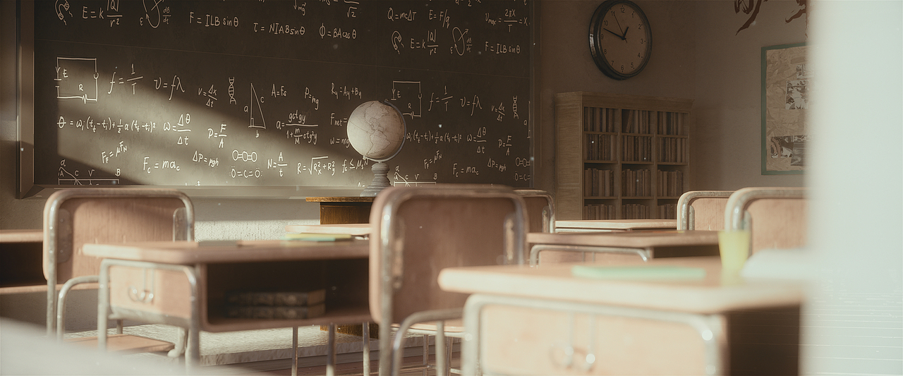 Classroom Interior Style Rendering 『2024』(图ZMzY5Mzc0ODM2) - 场景 - 站酷设计师LIANGNicholas原创素材 - 站酷ZCOOL