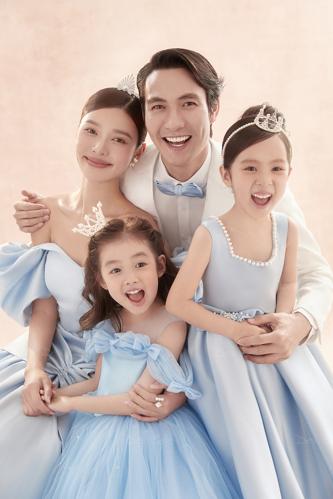 夏季新款礼服亲子