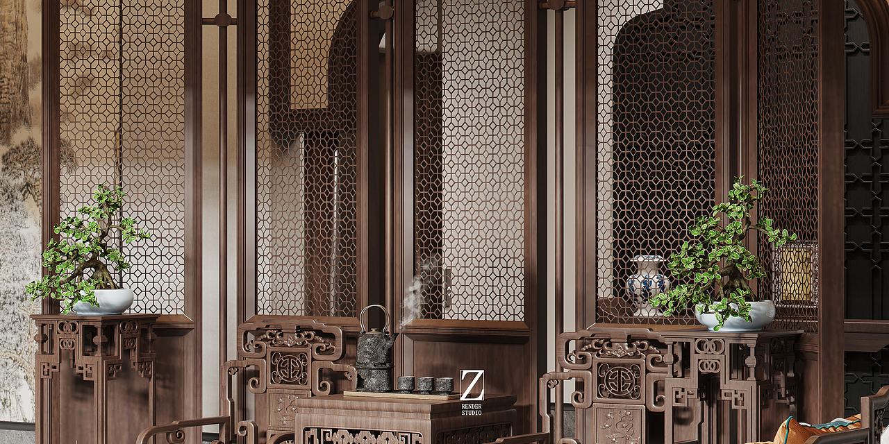 四合院住宅设计表现一