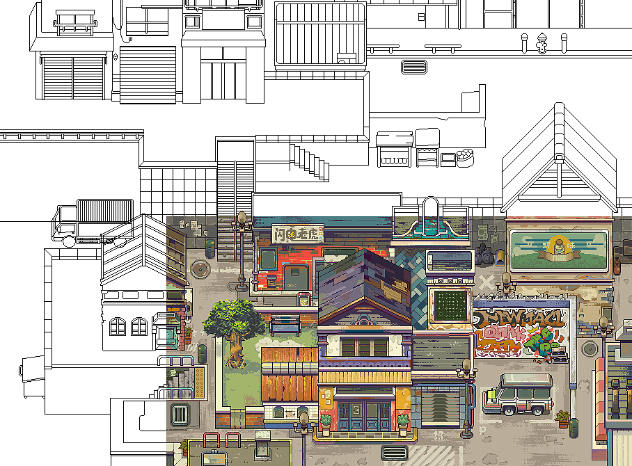 像素城市无限扩建（1）