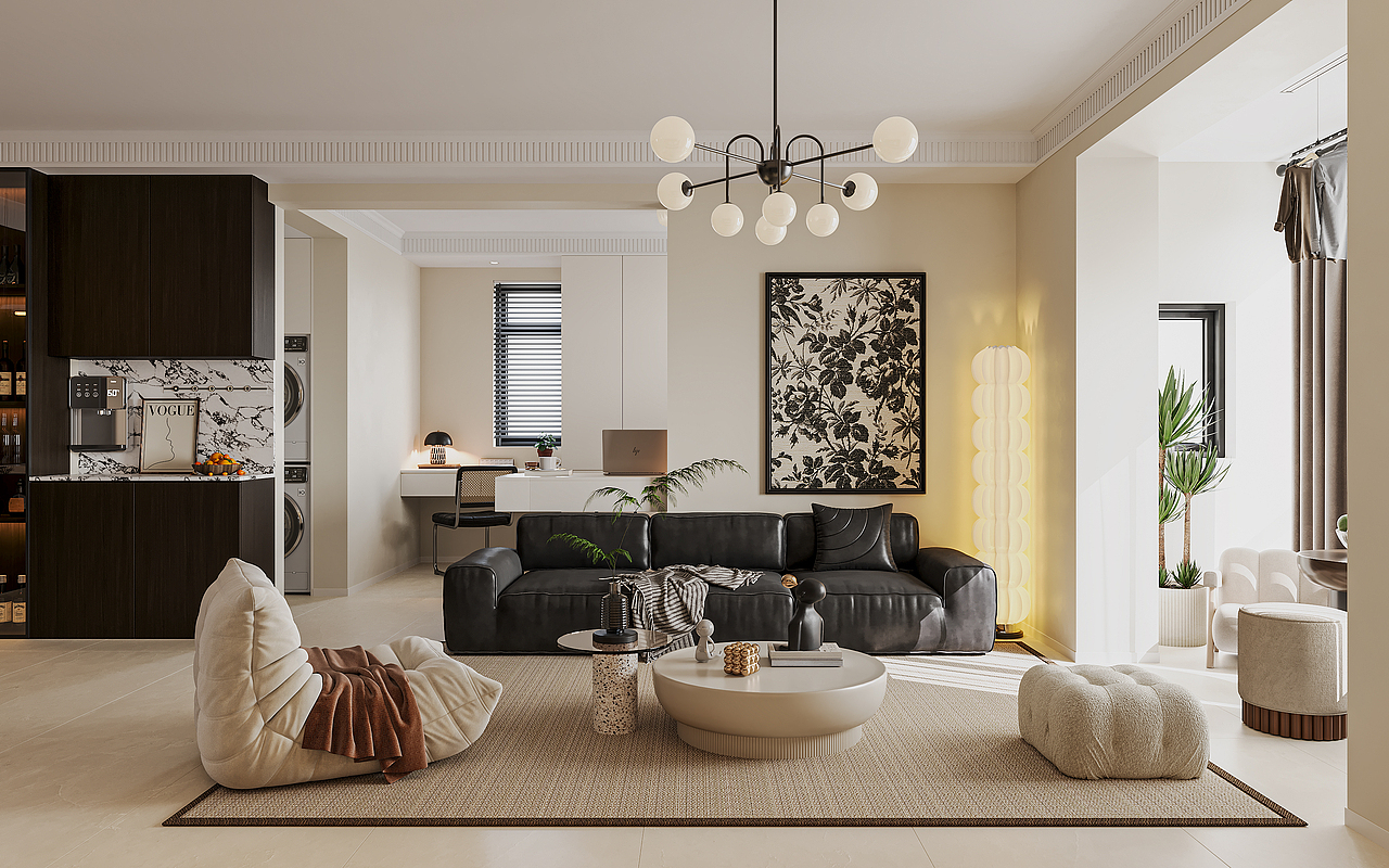 室内设计——小众又耐看的简约复古的小法式