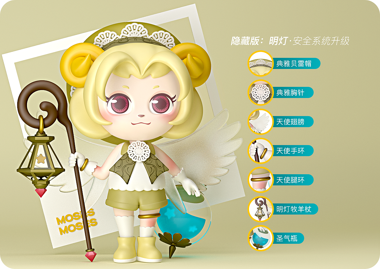 原创IP | MOSES MOSES 摩西摩西