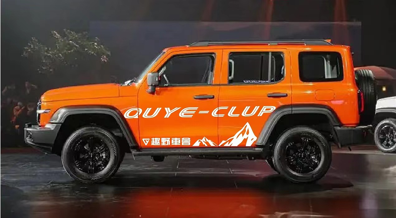 坦克300车贴设计（图ZMzA5MzYyODg0） - 图案 - 站酷设计师老皮皮说皮就皮原创素材 - 站酷ZCOOL