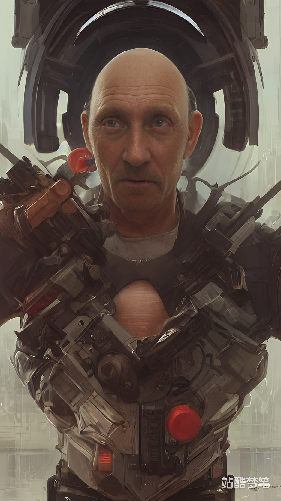 #AI创作实验室#【机甲男】【界面意见反馈】