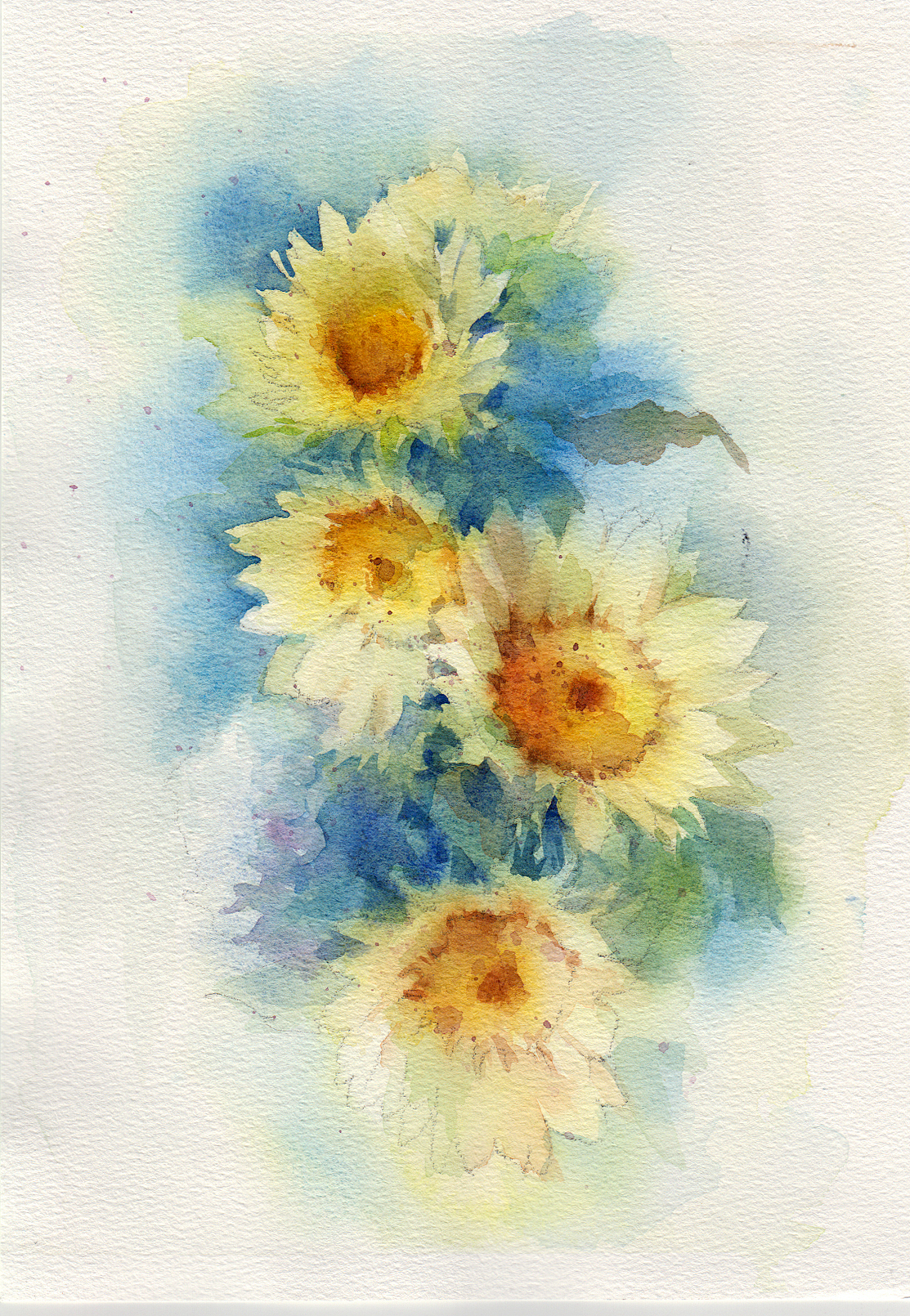 2022年水彩作品（圖ZMzI4NzQ2NTA0） - 繪畫 - 站酷設(shè)計(jì)師北青畫畫原創(chuàng)素材 - 站酷ZCOOL