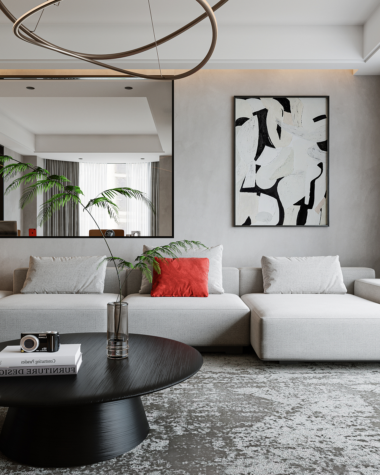 【现代极简】效果图案例