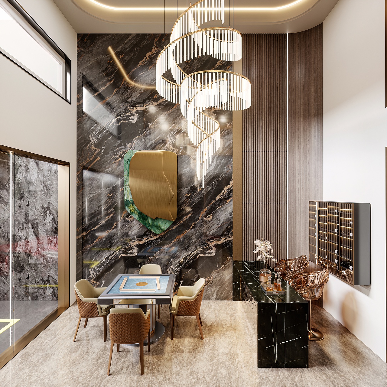 轻奢效果图鉴赏