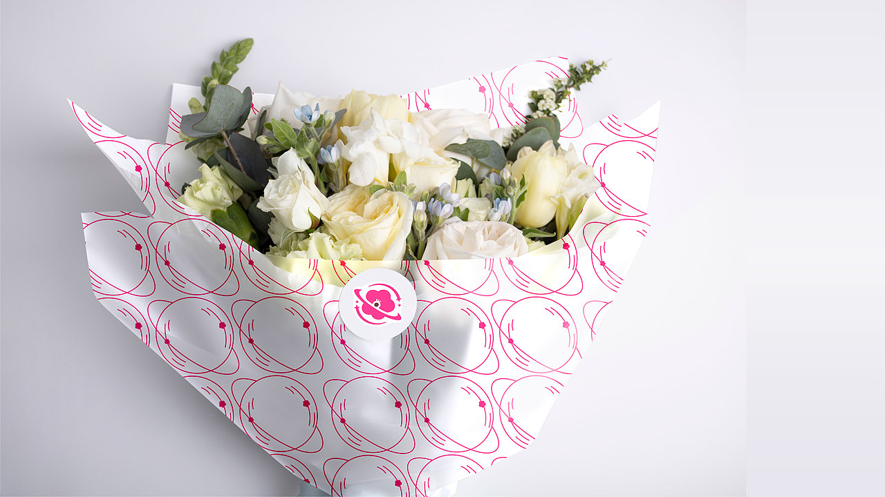 花朵星球花店品牌設(shè)計（圖ZMzUwNDE3MTky） - 品牌 - 站酷設(shè)計師池嗯陳原創(chuàng)素材 - 站酷ZCOOL