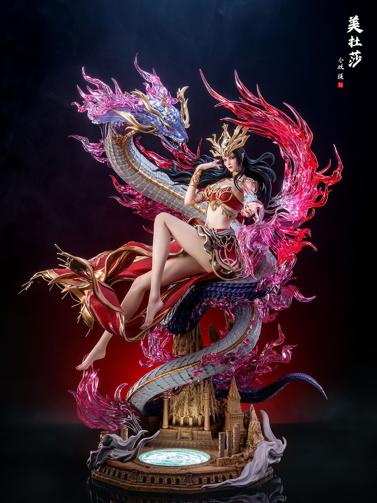 斗破苍穹 美杜莎女王雕像摄影（图ZMzQ2NTAyODU2） - 产品摄影 - 站酷设计师一个半原创素材 - 站酷ZCOOL
