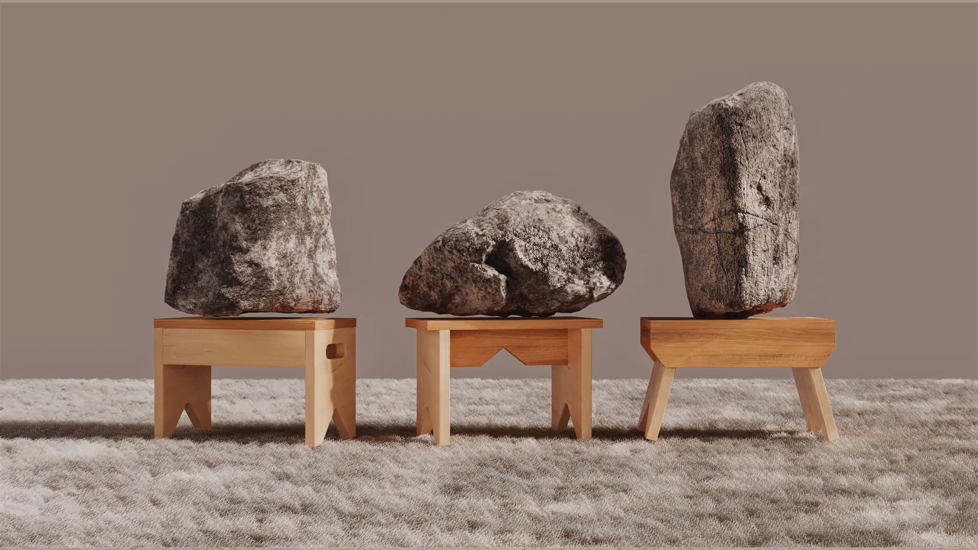 环保木凳OSLINCHIK - OITO （动态设计）（图ZMzQ0NzM4MTQ4） - 产品 - 站酷设计师不做梵高_原创素材 - 站酷ZCOOL