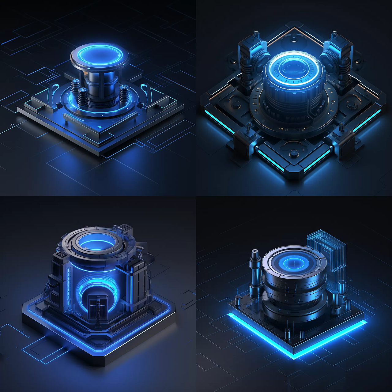 科技感3D图标（图ZMzUxNzkxNjM2） - APP界面 - 站酷设计师奈斯hahaha原创素材 - 站酷ZCOOL