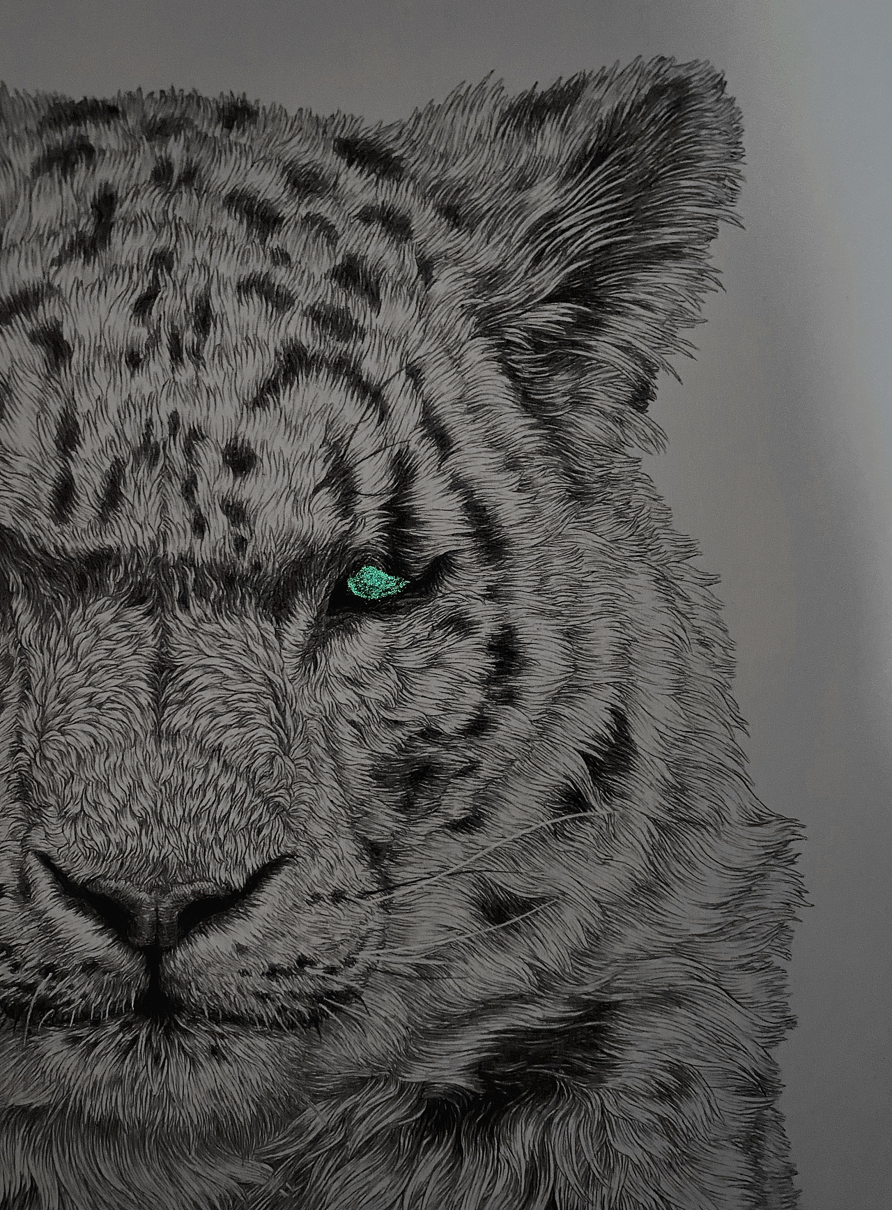 《雪豹》（图ZMzQwOTM2Nzc2） - 艺术插画 - 站酷设计师皓joker原创素材 - 站酷ZCOOL