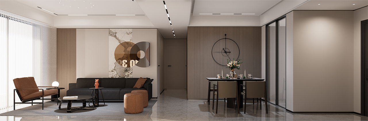 100平也能装出豪宅的感觉（图ZMzQzNDU2OTQw） - 家装设计 - 站酷设计师CQD杨原创素材 - 站酷ZCOOL