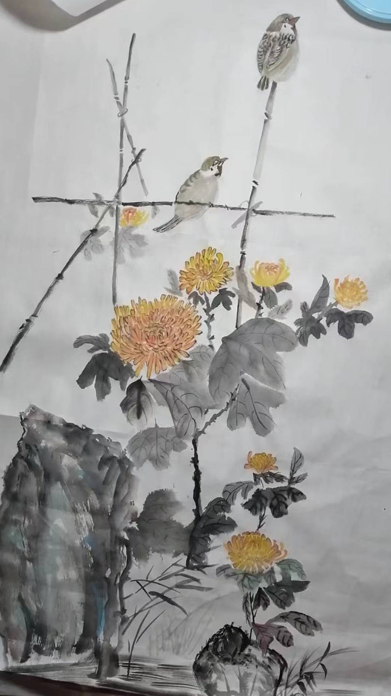 墨香花鸟：武萍水墨花鸟画精选集（二）（图ZMzY3NzE2NTc2） - 绘画 - 站酷设计师云岚夏原创素材 - 站酷ZCOOL