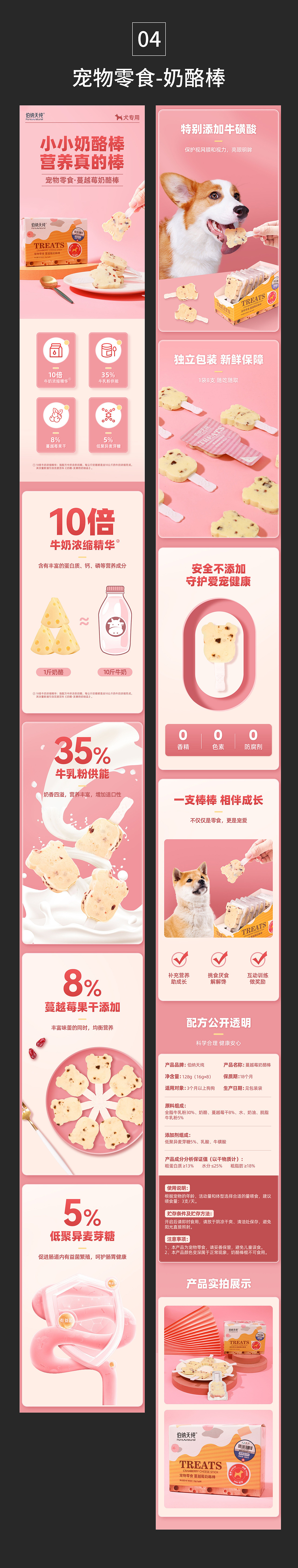 宠物零食详情页分享（图ZMzI2OTk2MDg0） - 电商 - 站酷设计师醉剑卧莲原创素材 - 站酷ZCOOL