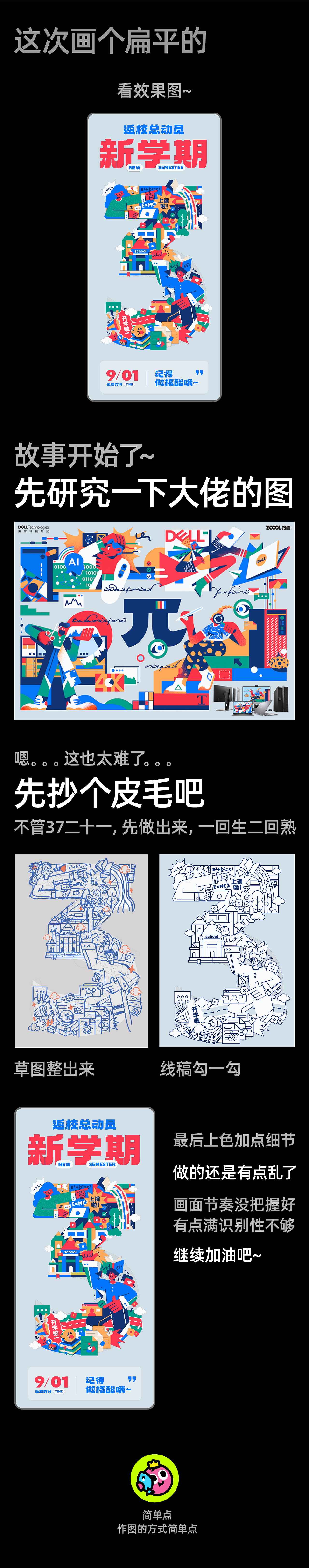 #绝活图师# 创意闪屏设计（图ZMzE1NzQwODIw） - 闪屏/壁纸 - 站酷设计师东奇_艰难打工版原创素材 - 站酷ZCOOL