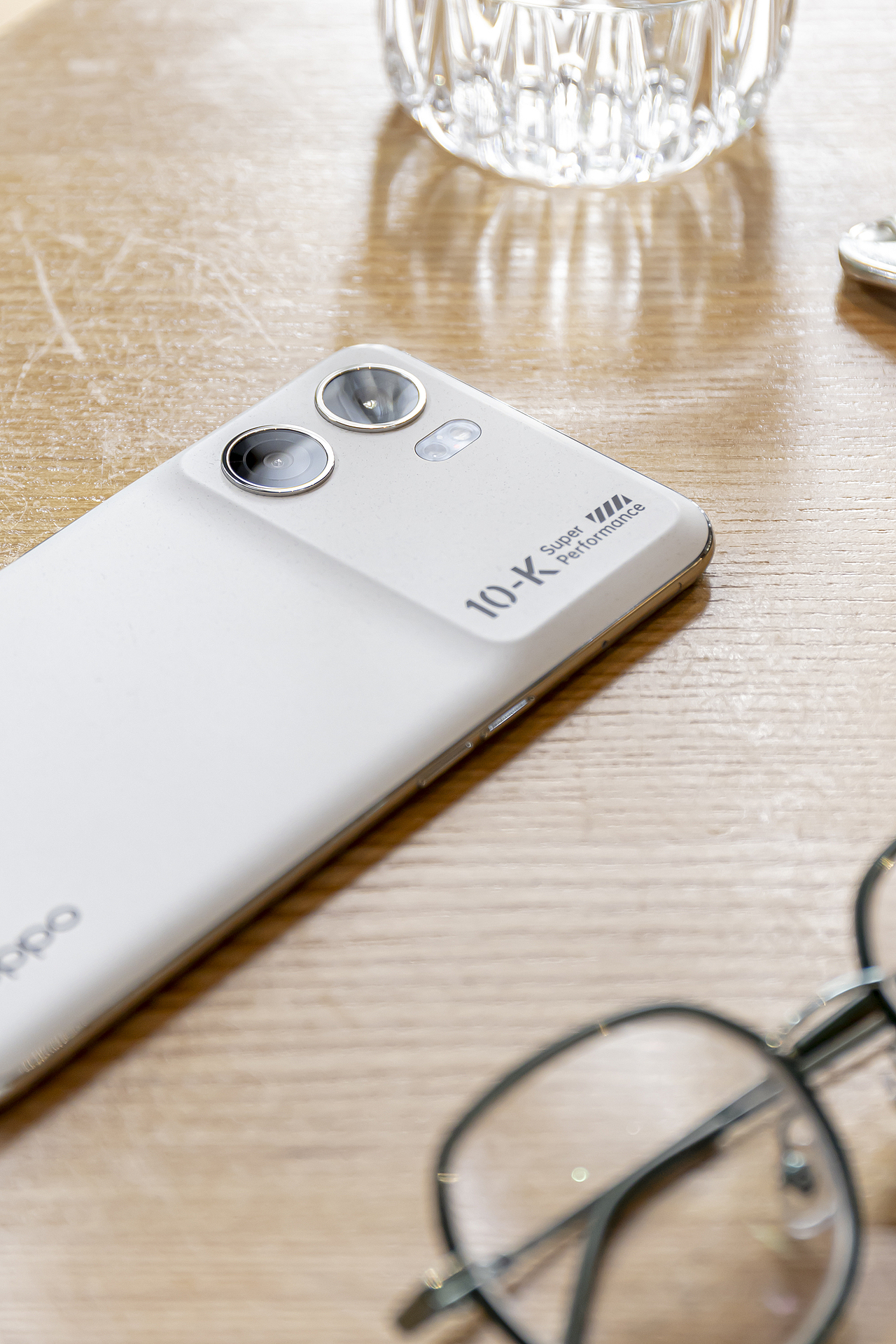 OPPO K10白色版图赏媒体配图