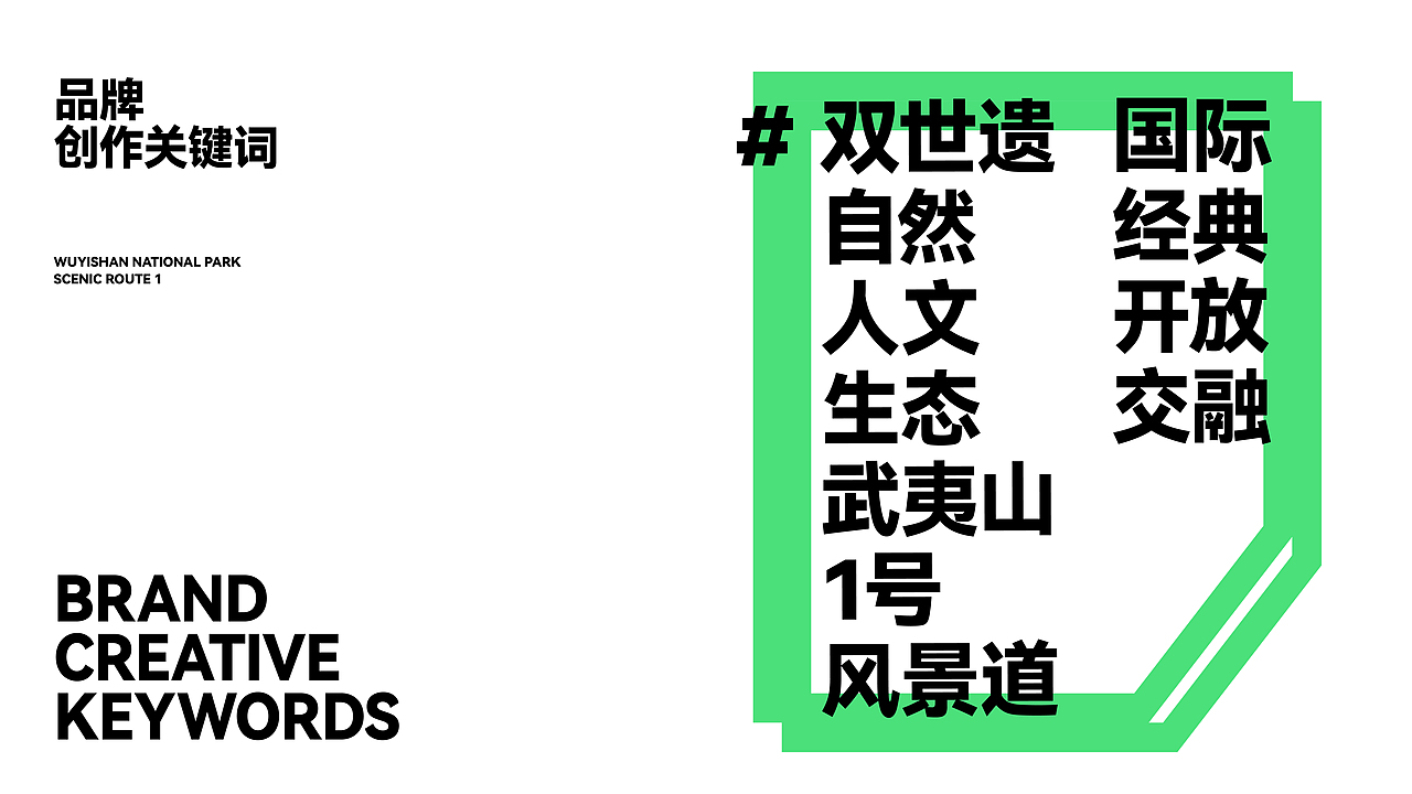 武夷山国家公园1号风景道——品牌视觉形象设计