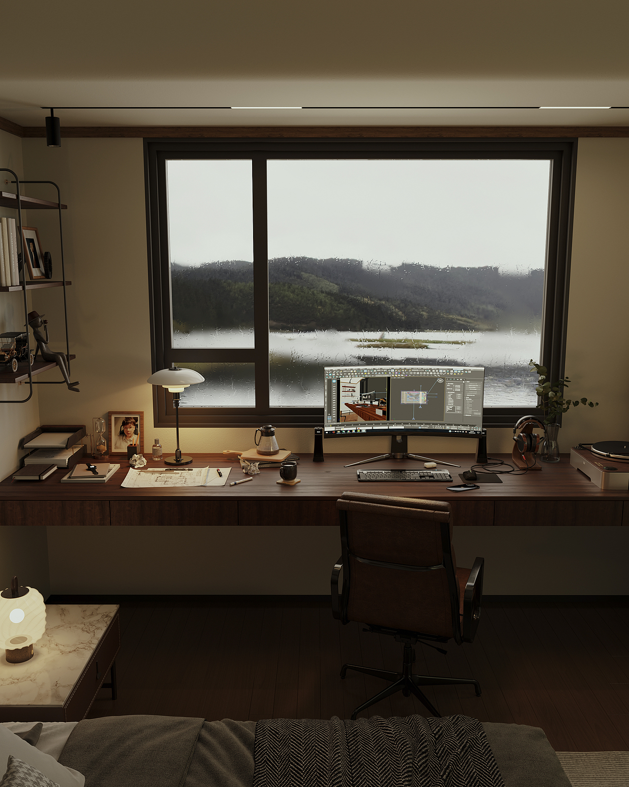 大家好,这个是我的卧室