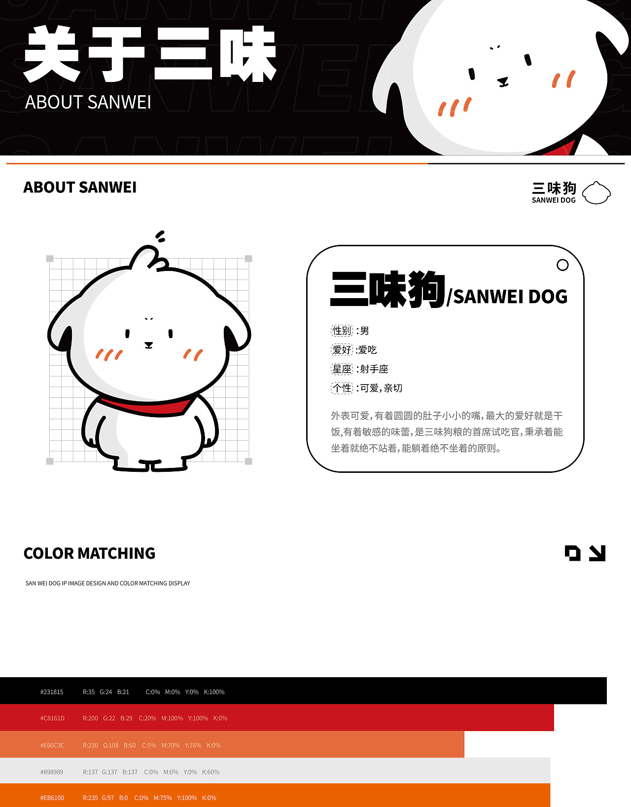 三味狗IP形象设计